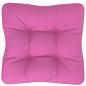 Preview: Palettenkissen Rosa 60x61,5x10 cm Oxford-Gewebe