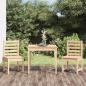 Preview: ARDEBO.de - 3-tlg. Garten-Bistro-Set Massivholz Kiefer