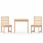 Preview: 3-tlg. Garten-Bistro-Set Massivholz Kiefer