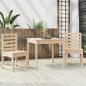 Preview: 3-tlg. Garten-Bistro-Set Massivholz Kiefer