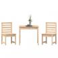 Preview: 3-tlg. Garten-Bistro-Set Massivholz Kiefer