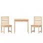 Preview: 3-tlg. Garten-Bistro-Set Massivholz Kiefer