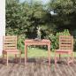 Preview: ARDEBO.de - 3-tlg. Garten-Bistro-Set Massivholz Douglasie