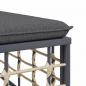 Preview: Ecksofas mit Kissen 2 Stk. Modular Poly Rattan