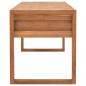 Preview: TV-Schrank 120x40x45 cm Massivholz Teak