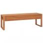 Preview: TV-Schrank 120x40x45 cm Massivholz Teak