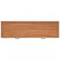 Preview: TV-Schrank 120x40x45 cm Massivholz Teak