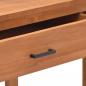 Preview: TV-Schrank 120x40x45 cm Massivholz Teak