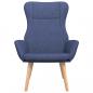 Preview: Relaxsessel Blau Stoff