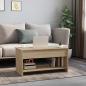 Preview: Couchtisch Sonoma-Eiche 102x50x52,5 cm Holzwerkstoff