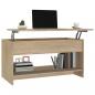 Preview: Couchtisch Sonoma-Eiche 102x50x52,5 cm Holzwerkstoff