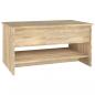 Preview: Couchtisch Sonoma-Eiche 80x50x40 cm Holzwerkstoff