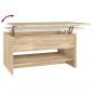 Preview: Couchtisch Sonoma-Eiche 80x50x40 cm Holzwerkstoff