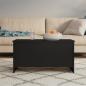 Preview: Couchtisch Schwarz 102x55,5x52,5 cm Holzwerkstoff