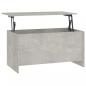 Preview: Couchtisch Betongrau 102x55,5x52,5 cm Holzwerkstoff