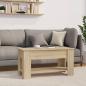 Preview: Couchtisch Sonoma-Eiche 101x49x52 cm Holzwerkstoff