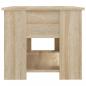 Preview: Couchtisch Sonoma-Eiche 79x49x41 cm Holzwerkstoff