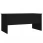 Preview: Couchtisch Schwarz 102x50,5x46,5 cm Holzwerkstoff