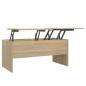 Preview: Couchtisch Sonoma-Eiche 102x50,5x46,5 cm Holzwerkstoff