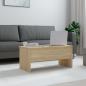 Preview: Couchtisch Sonoma-Eiche 102x50,5x46,5 cm Holzwerkstoff