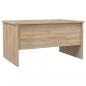 Preview: Couchtisch Sonoma-Eiche 80x50x42,5 cm Holzwerkstoff