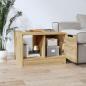 Preview: Couchtisch Sonoma-Eiche 50x50x36 cm Holzwerkstoff