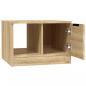 Preview: Couchtisch Sonoma-Eiche 50x50x36 cm Holzwerkstoff