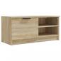 Preview: TV-Schrank Sonoma-Eiche 80x35x36,5 cm Holzwerkstoff