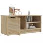 Preview: TV-Schrank Sonoma-Eiche 80x35x36,5 cm Holzwerkstoff