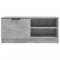 Preview: TV-Schrank Betongrau 80x35x36,5 cm Holzwerkstoff