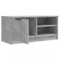 Preview: TV-Schrank Betongrau 80x35x36,5 cm Holzwerkstoff