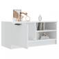 Preview: TV-Schrank Hochglanz-Weiß 80x35x36,5 cm Holzwerkstoff