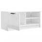 Preview: TV-Schrank Hochglanz-Weiß 80x35x36,5 cm Holzwerkstoff