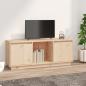 Preview: ARDEBO.de - TV-Schrank 110,5x35x44 cm Massivholz Kiefer