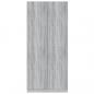 Preview: Kleiderschrank Grau Sonoma 90x52x200 cm Holzwerkstoff