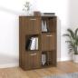 Preview: ARDEBO.de - Lagerschrank Braun Eichen-Optik 60x29,5x90 cm