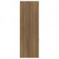 Preview: Lagerschrank Braun Eichen-Optik 60x29,5x90 cm