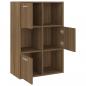 Preview: Lagerschrank Braun Eichen-Optik 60x29,5x90 cm