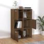 Preview: Lagerschrank Braun Eichen-Optik 60x29,5x90 cm