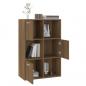 Preview: Lagerschrank Braun Eichen-Optik 60x29,5x90 cm