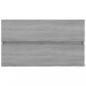 Preview: Waschbeckenschrank Grau Sonoma 80x38,5x45 cm Holzwerkstoff