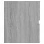 Preview: Waschbeckenschrank Grau Sonoma 80x38,5x45 cm Holzwerkstoff