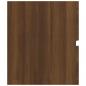 Preview: Waschbeckenunterschrank Eichen-Optik 90x38,5x45cm Holzwerkstoff