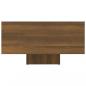 Preview: Couchtisch Braun Eichen-Optik 85x55x31 cm Holzwerkstoff