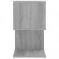 Preview: Nachttische 2 Stk. Grau Sonoma 50x30x51,5 cm Holzwerkstoff