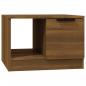 Preview: Couchtisch Braun Eichen-Optik 50x50x36 cm Holzwerkstoff