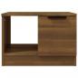 Preview: Couchtisch Braun Eichen-Optik 50x50x36 cm Holzwerkstoff