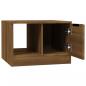 Preview: Couchtisch Braun Eichen-Optik 50x50x36 cm Holzwerkstoff