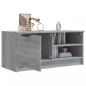 Preview: TV-Schrank Grau Sonoma 80x35x36,5 cm Holzwerkstoff