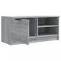 Preview: TV-Schrank Grau Sonoma 80x35x36,5 cm Holzwerkstoff